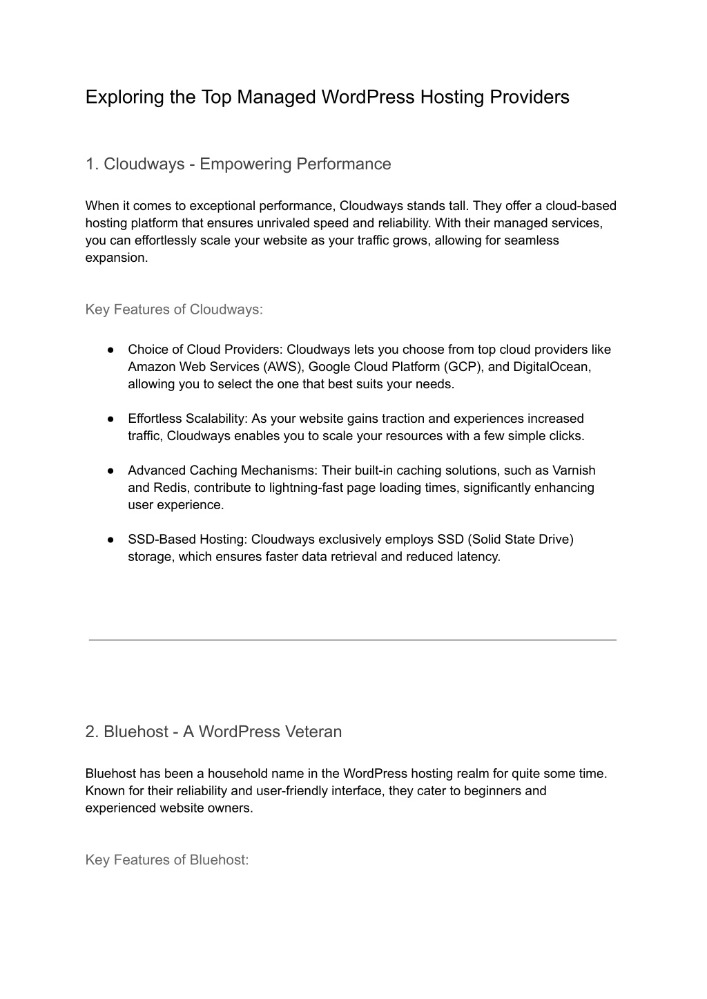 The Benefits Of Managed WordPress Internet Hosting Pegas Know-how Solutions